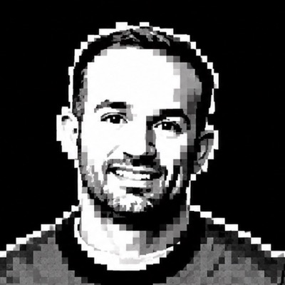 Ascii-style portrait placeholder for Joe Guarna